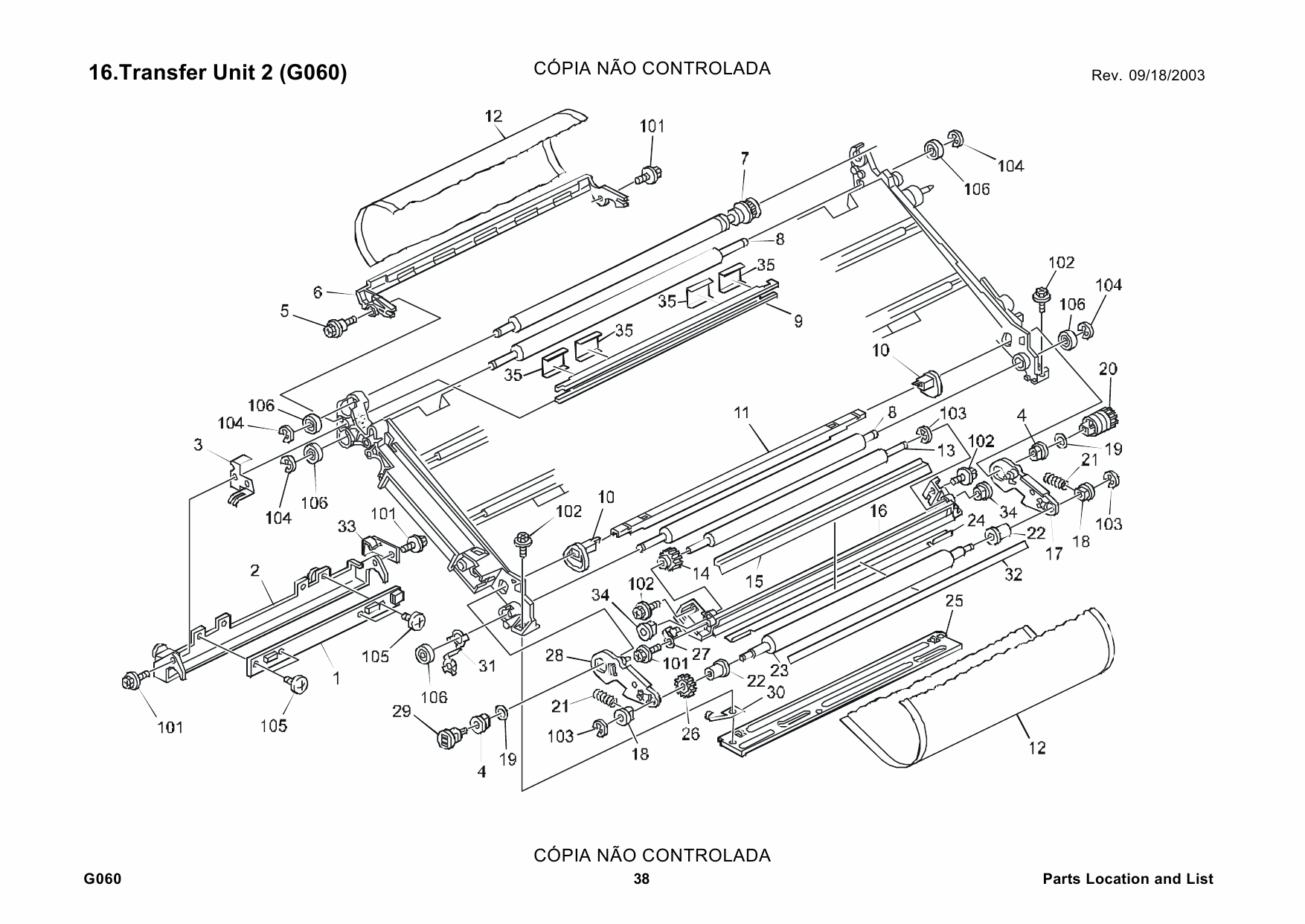 RICOH Aficio AP-3800C 3800CMF 3850C G060 G570 G082 Parts Catalog-3